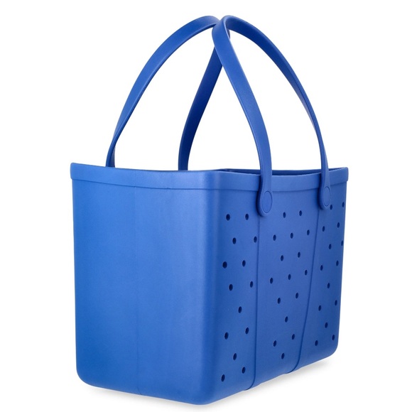 Stylish Blue Tote Bag - Picture 2 of 4